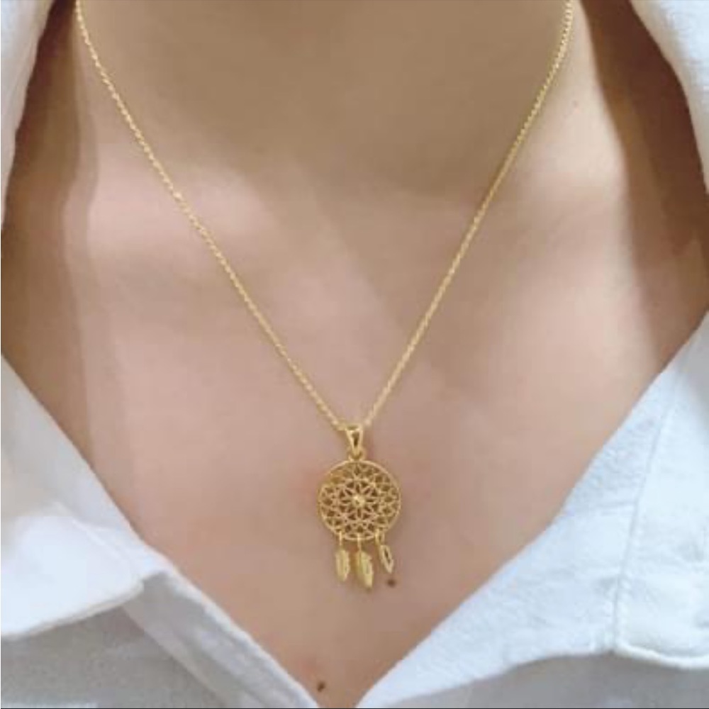 18k Saudi Gold Necklace